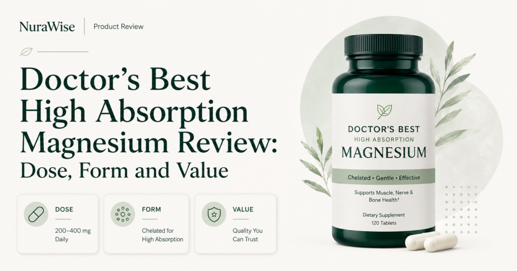 doctors best high absorption magnesium review dose form value